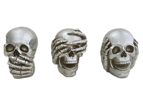 Wholesale Halloween Skull Ornament