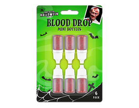 Wholesale Halloween Blood Drop Mini Bottles