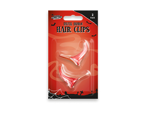 Halloween Devil Horn Hair Clips