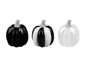Wholesale Halloween Monochrome Pumpkin | Gem imports Ltd