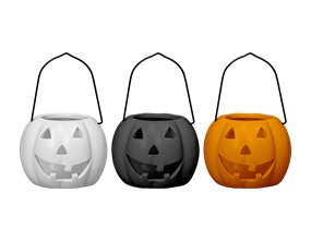 Wholesale Halloween Pumpkin Tealight Holder with handle | Gem imports Ltd