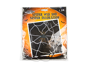 Halloween Spider Web & Spider