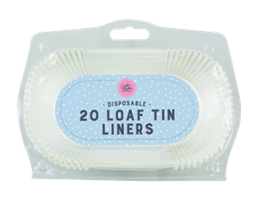 Loaf Tin Liners - 20 Pack