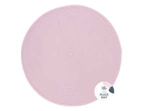 Round Place Mat Pink - Trend
