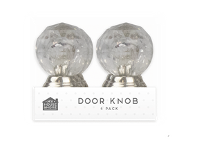 Small Round Door Knob 4pk