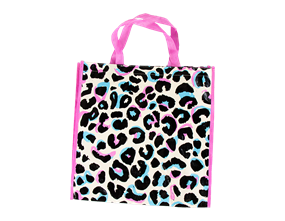 Wholesale Leopold Print reusable shopping bag | Gem imports Ltd