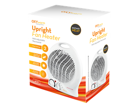 Wholesale 2KW upright Fan Heater with adjustable Thermostat