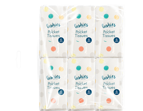 Wholesale Pocket Tissues - 6 Pack