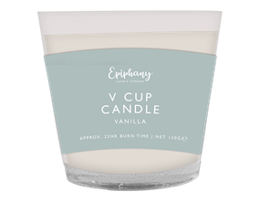 Wholesale Vanilla V Cup Candle