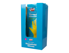 Wholesale Household Gloves 1 Pair PDQ - Large | Gem Imports Ltd