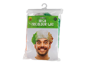 Wholesale Irish Tricolour Afro Wig