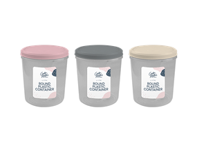 Wholesale Round Plastic Container 3L | Gem imports Ltd