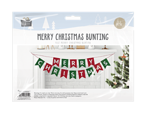 Wholesale Merry Christmas Felt bunting 1.5 | Gem imports Ltd