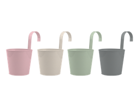 Wholesale Metal pot with hanging Hook | Gem imports Ltd.