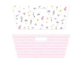 Wholesale Mother's Day Printed Hamper Tray 30 cm