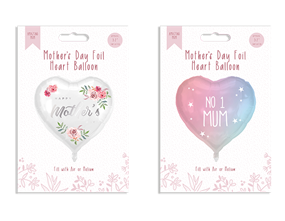 Wholesale Mother's Day Heart Foil Balloon 18"
