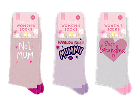 Mother's Day Ladies Socks