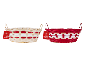 Wholesale Oval Christmas Baskets | Gem Imports Ltd