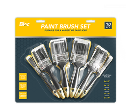 Paint Brushes Set - 10 Pack