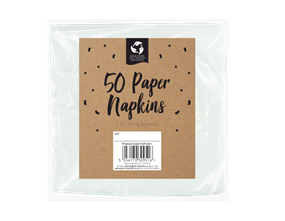 Wholesale White Paper Napkins | Gem Imports Ltd