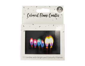 Wholesale Coloured Flame Candles | Gem Imports Ltd