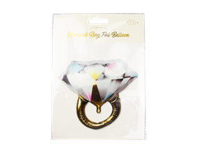 Wholesale Diamond Ring Foil Balloons | Gem Imports Ltd