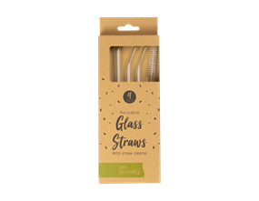 Wholesale Reusable Glass Straws | Gem Imports Ltd