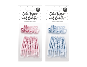 Wholesale Bright Cake toppers and candles | Gem imports Ltd