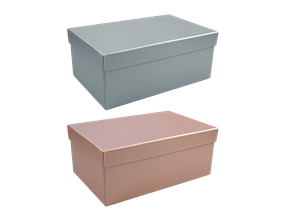 Wholesale Metallic Rectangular Gift Box | Gem Imports Ltd