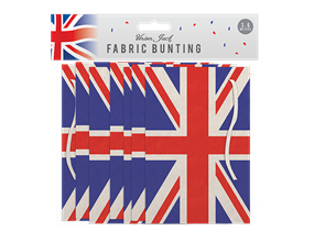 Union Jack Fabric Bunting 3.6m