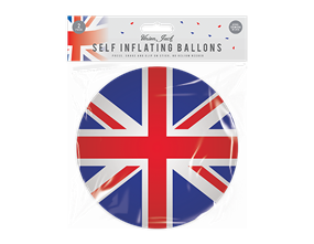 Wholesale Self Inflating Union Jack Balloon | Gem Imports LTd