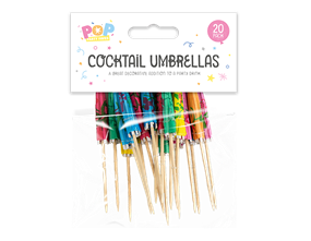 Wholesale Cocktail Umbrellas 20pk