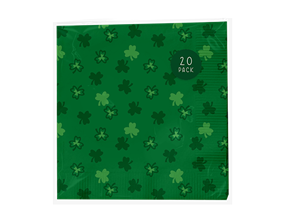 Wholesale St Patrick's Day Paper napkins 20pk