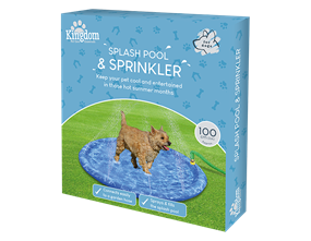 Pet Splash Pool & Sprinkler Dia 100cm