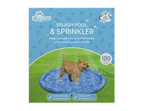 Pet Splash Pool & Sprinkler Dia 100cm