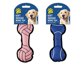 Wholesale Polyester Squeaky Dog Bone Toys | Gem Imports Ltd