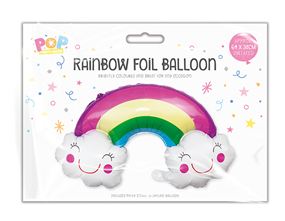 Wholesale Rainbow Foil Balloons