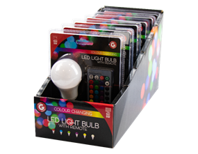 Wholesale Remote Control Colour Changing LED Light Bulbs | Gem Imports Ltd