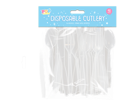 Wholesale Disposable Cutlery 48pk