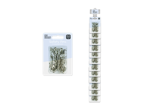 Wholesale Safety Pins 50pk With Clip Strip