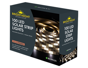 Wholesale Solar LED Warm White Strip Lights 5M