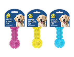 Wholesale Spikey squeaky Dog Toy