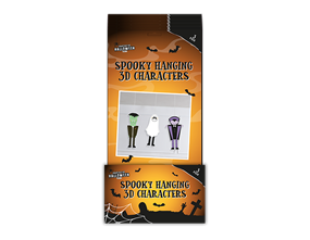 Wholesale Spooky 3D Hanging Card Characters