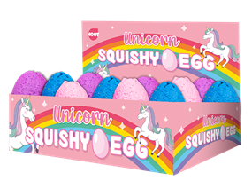 Wholesale Squishy Unicorn Egg PDQ|  Gem imports Ltd