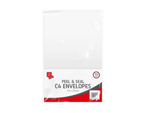 Wholesale White C4 Peel & Seal Envelopes | Gem Imports Ltd