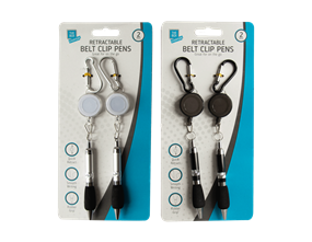 Wholesale Retractable Belt Clip Pens | Gem Imports Ltd