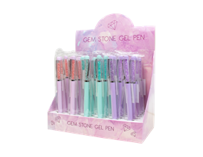 Wholesale Gem Stone Gel Pens
