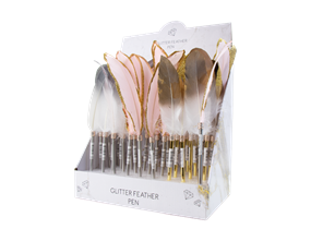 Wholesale Glitter Feather Pens | Gem Imports Ltd