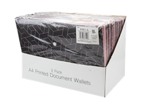 Wholesale A4 Printed Document Wallets | Gem Imports Ltd