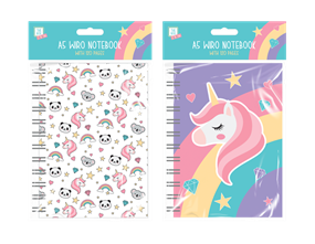 Wholesale Kids A5 Rainbow Notebooks | Gem Imports Ltd